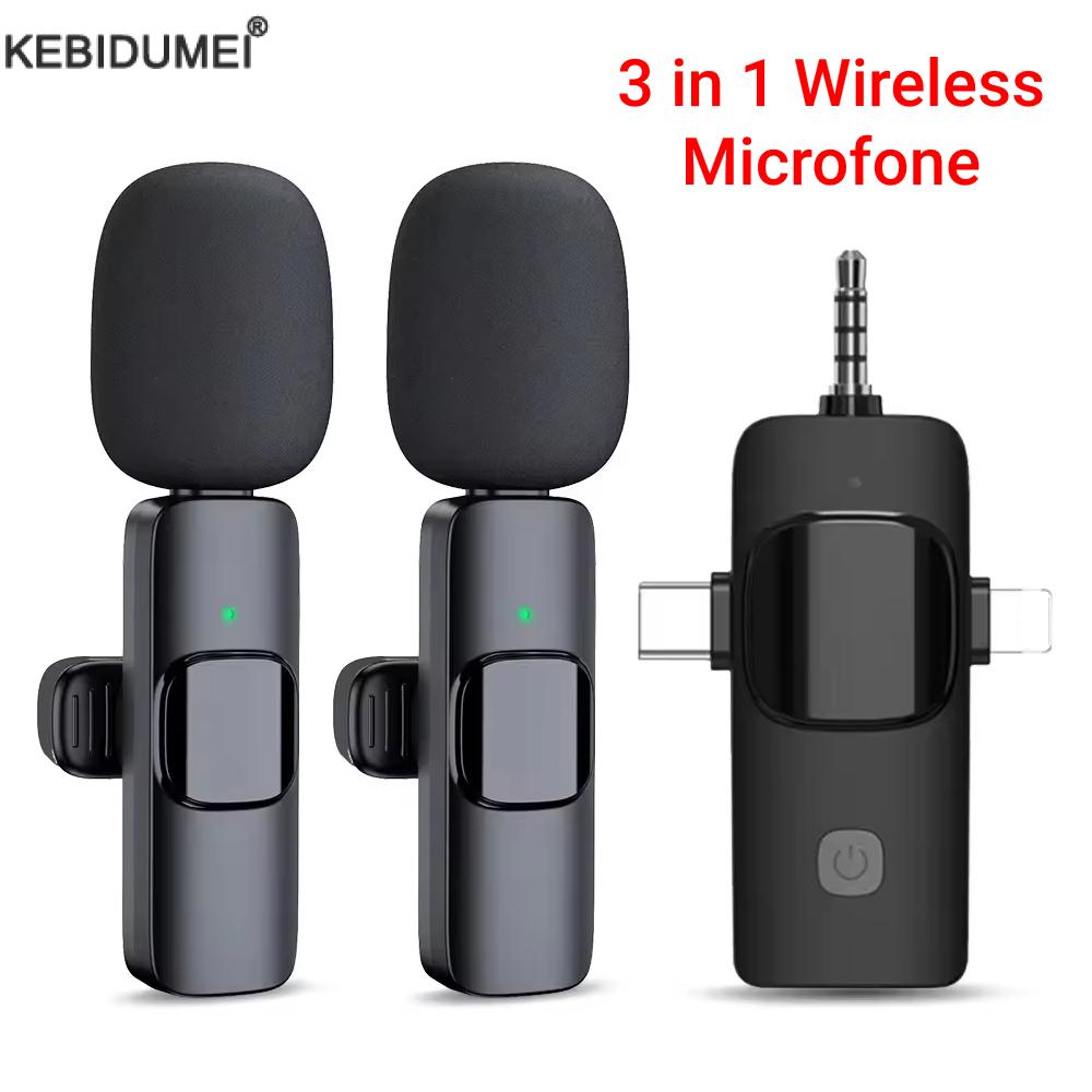 Mini Micro Cravate LAVALIER 3 en 1