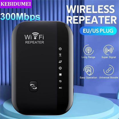 Répéteur WIFI sans fil 300 Mbps - 7 LEDs