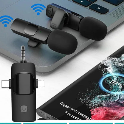 Mini Micro Cravate LAVALIER 3 en 1