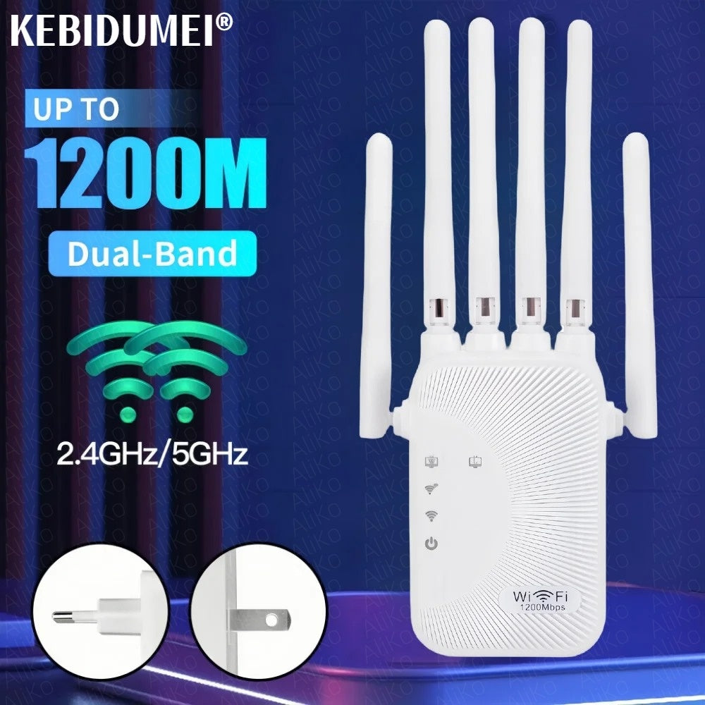 Répéteur Wifi bi-bande 2.4-5Ghz - 1200Mbps