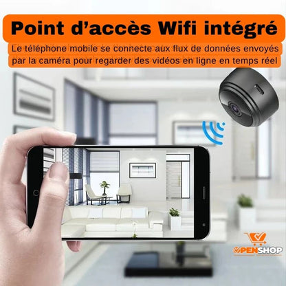 Mini Caméra A9 sans fil + SD 64 Go